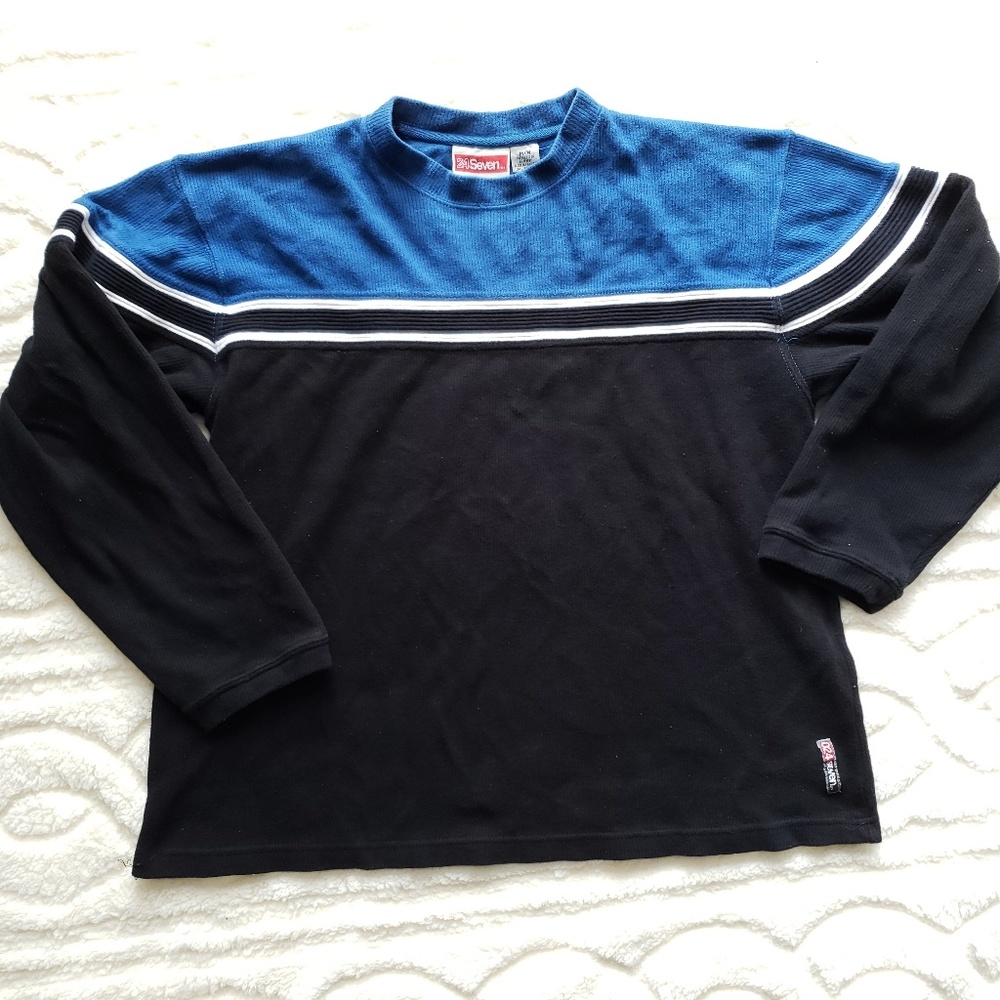 Retro Chest Stripe Sweater